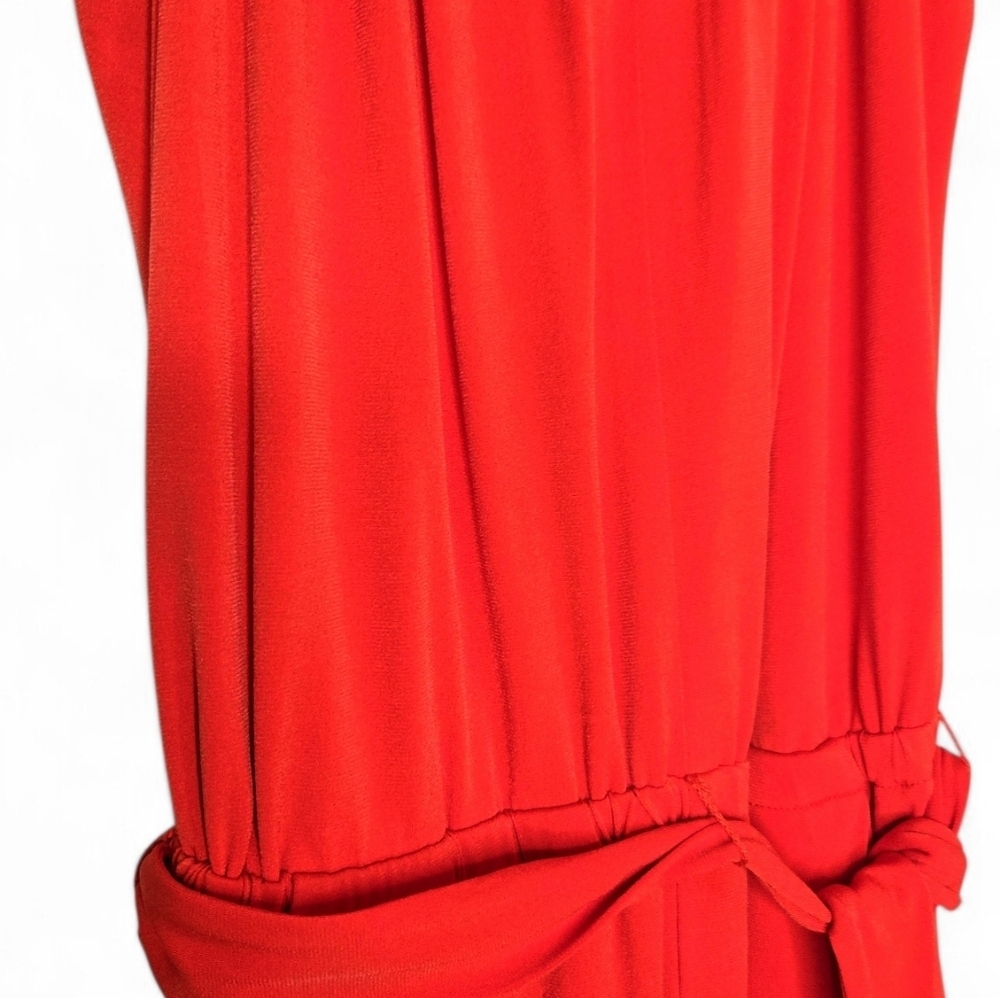 Vince Camuto Orange Jumpsuit. Small. Sleeveless. - Picture 11 of 13